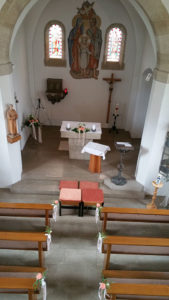 Kapelle Pfersbach innen (Altar)