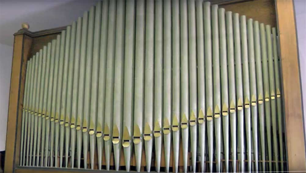 Orgel im Altbau der PH