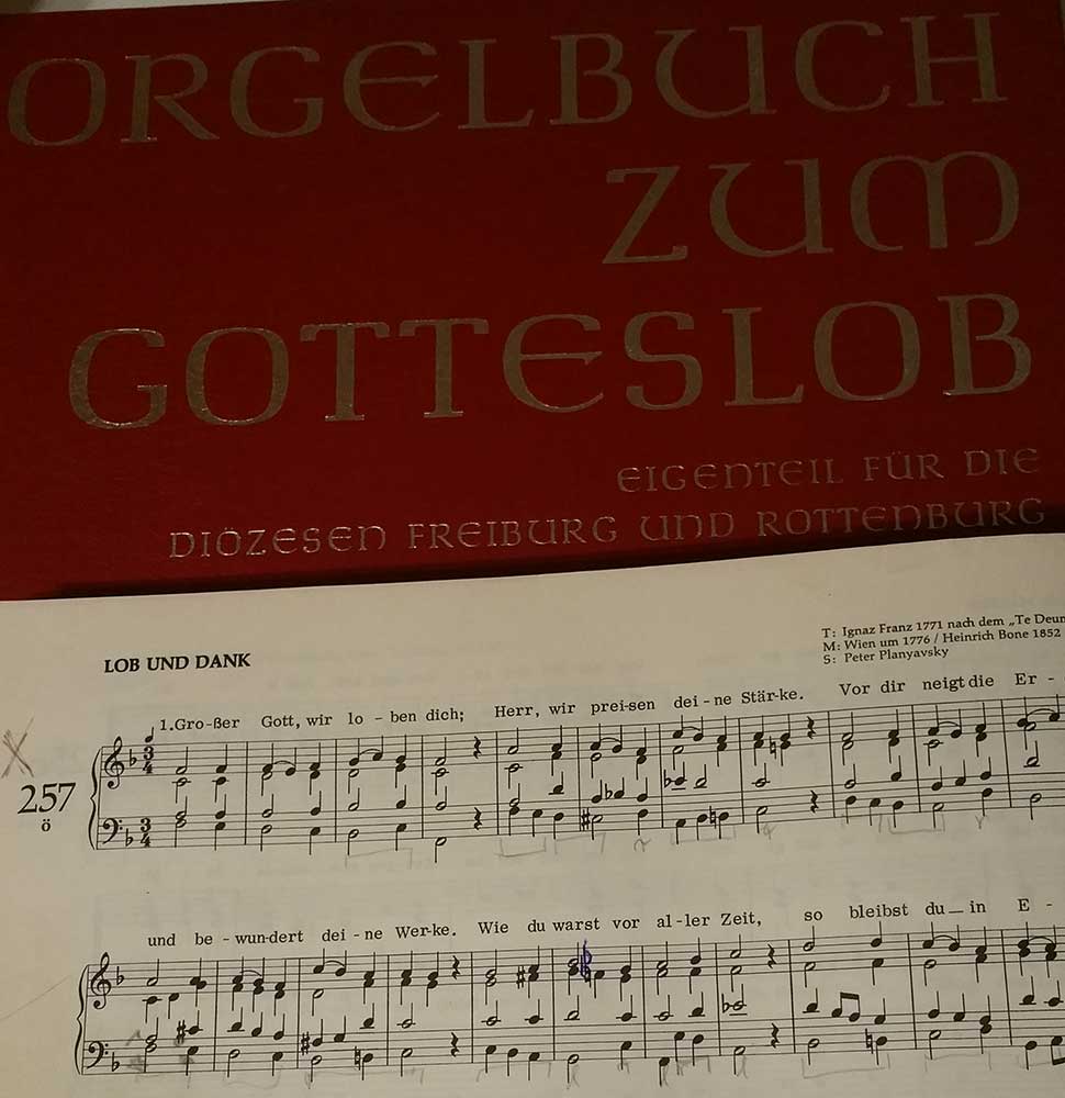 Orgelbuch zum Gotteslob