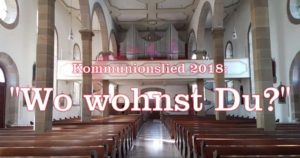 Wo wohnst Du? Kommunionslied 2018